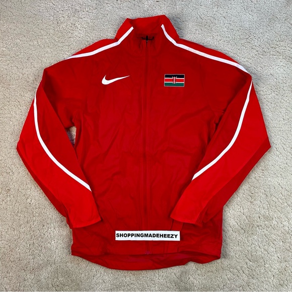 [XS] NIKE PRO ELITE OLYMPIC TEAM KENYA Lightweight Windbreaker Running Jacket
